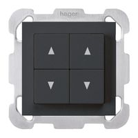 UP-Storentaster kallysto B schwarz mit 4 Funktionstasten