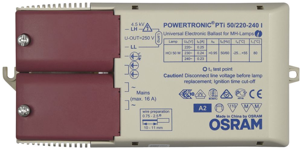 Vorschaltgerät Powertronic Intelligent 35/220…240V