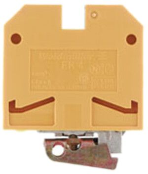 Schutzleiter-Reihenklemme Weidmüller EK Schraubanschluss 4mm² TS32 gelb/grün
