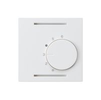 UP-Frontset kallysto weiss für Raumthermostat ohne Schalter