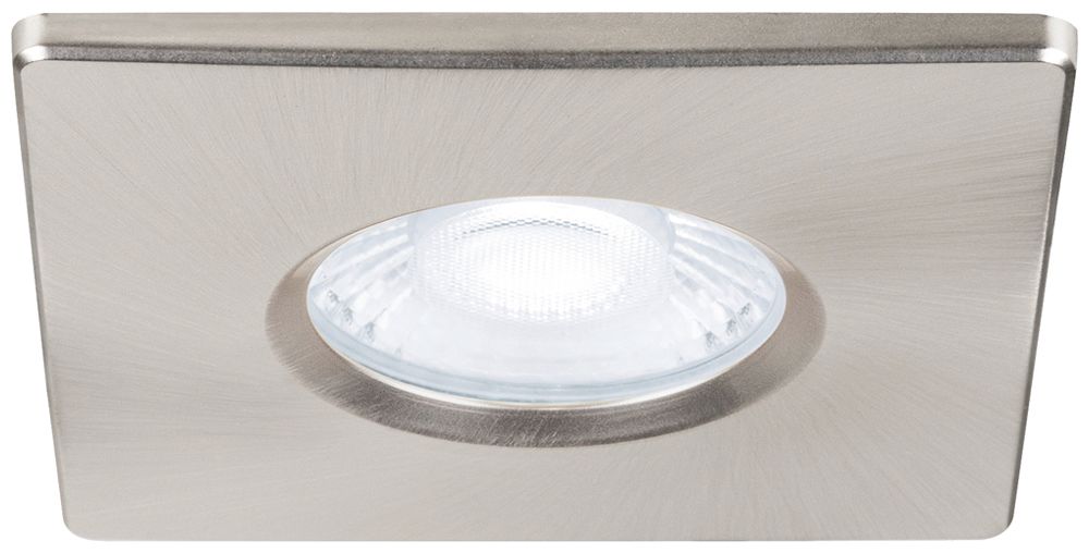 Abdeckung SLV UNIVERSAL IP65 Kunststoff 88×88×5.5mm Aluminium