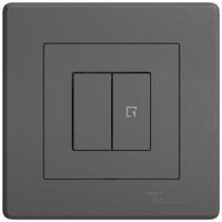 UP-Bedienaufsatz zu Druckschalter EDIZIO.liv Wiser SNAPFIX® 1K Szene 2T dgu