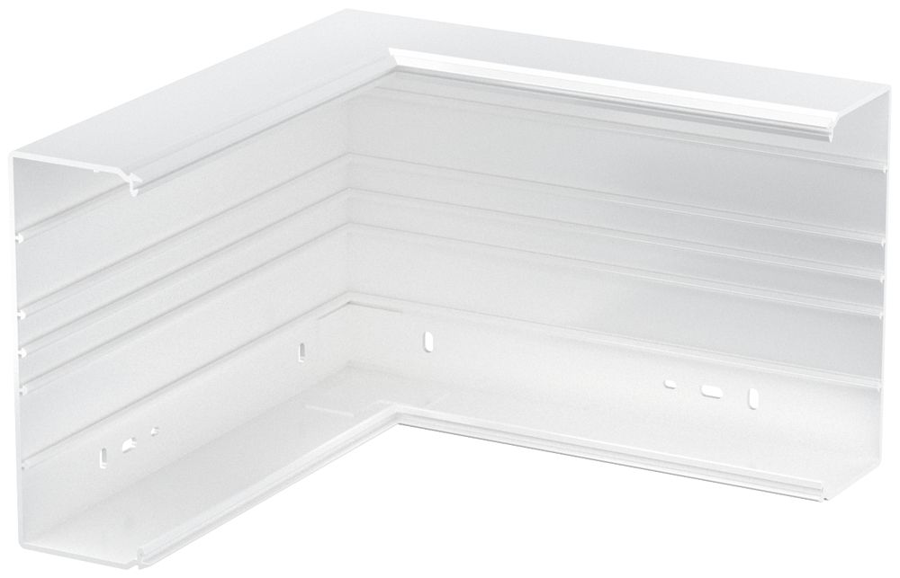 Angle intérieur Bettermann 329×210×80mm, PVC, blanc pur, 9010