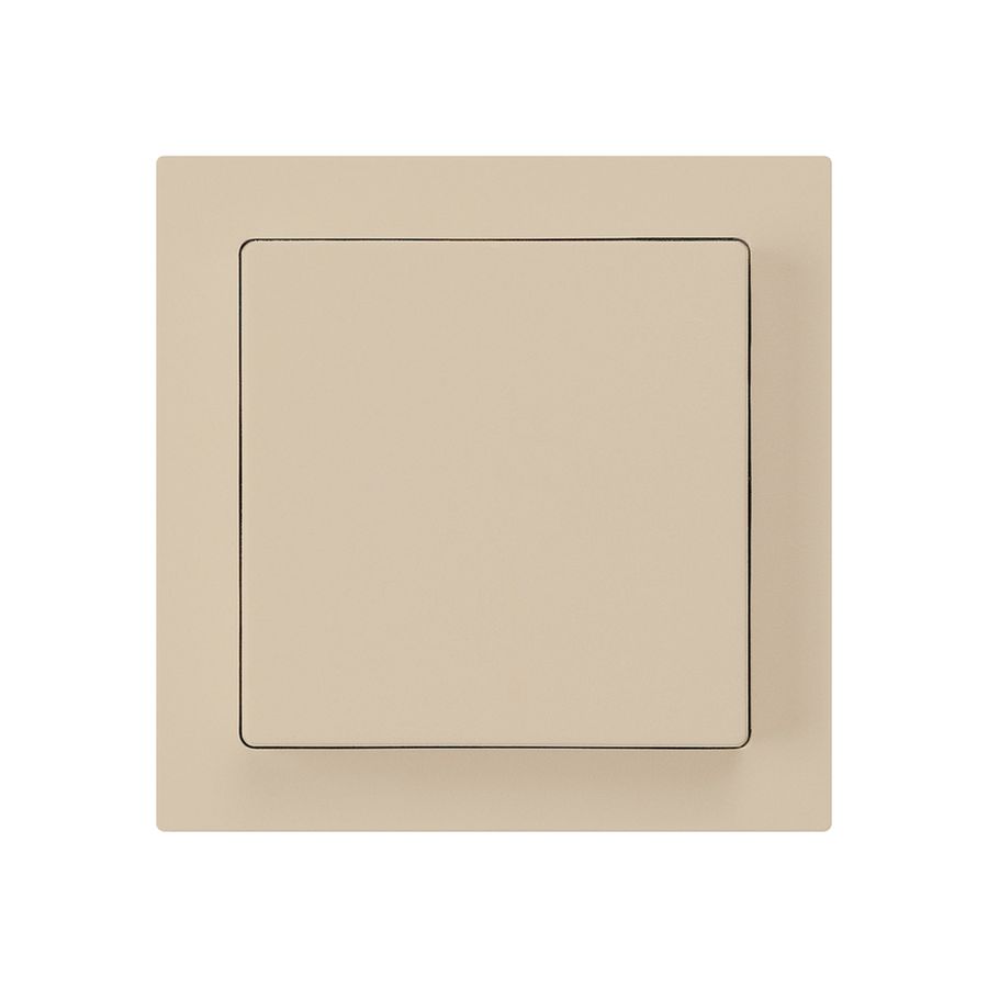 Frontset kallysto 60×60 beige für Druckschalter/taster