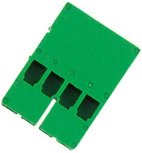 Steckergehäuse Weidmüller STGH 4 ZRV1.5/PE GN geschlossen, 1.5mm² 63V 4A grün