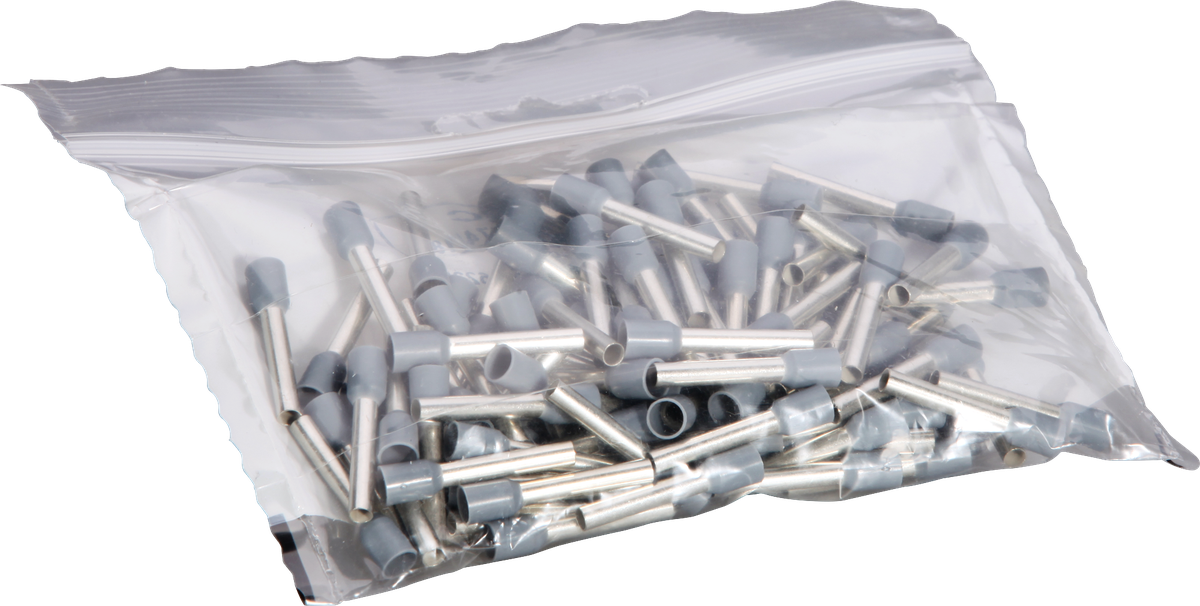 Aderendhülse Ferratec DIN isoliert 4mm²/18mm grau