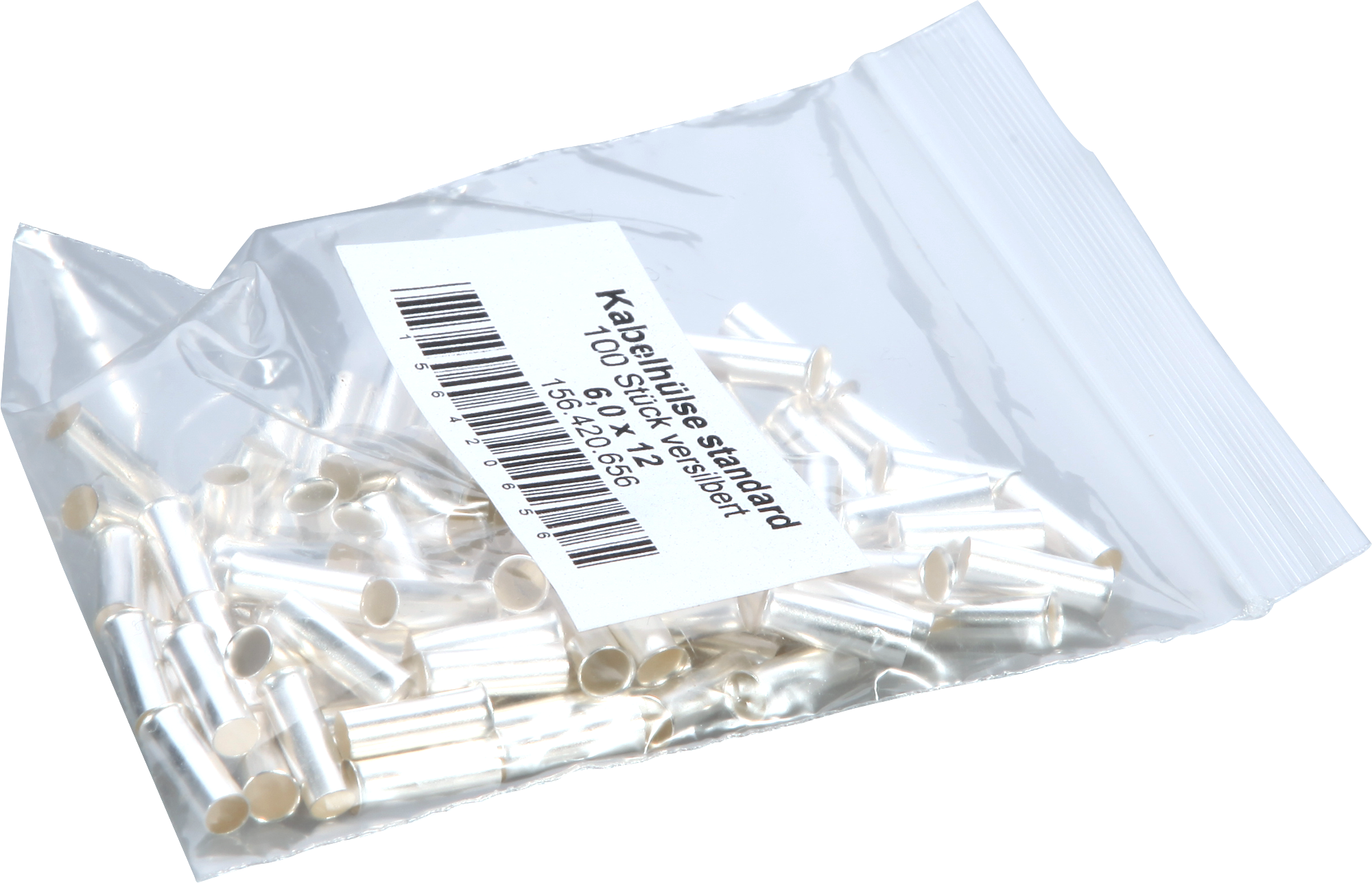 Embout d.câble Standard 6mm²/12mm ltn-Ag