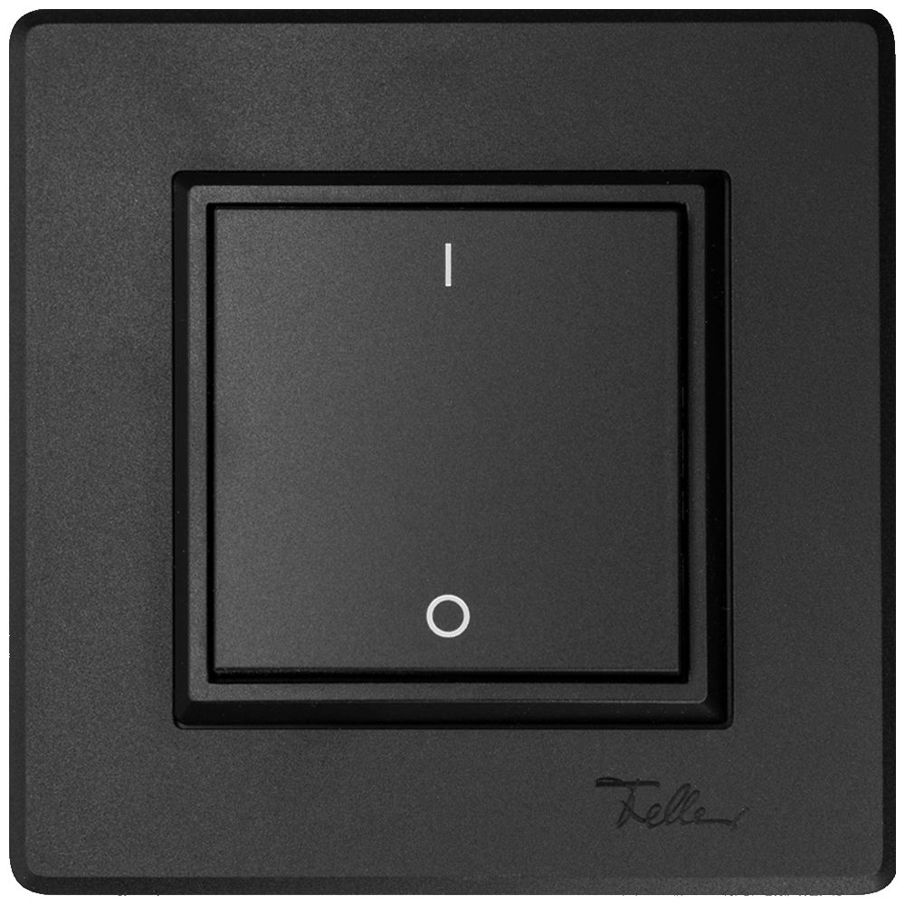 AP-Funktaster ALADIN EnOcean EDIZIO.liv 2K/1T I/O batterielos schwarz