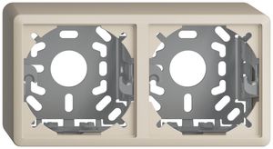 AP-Kopfzeile EDIZIOdue 1×2 FX54 crema