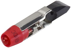 Single-LED T5,5 12VAC/DC 14mA für EAO01, rot