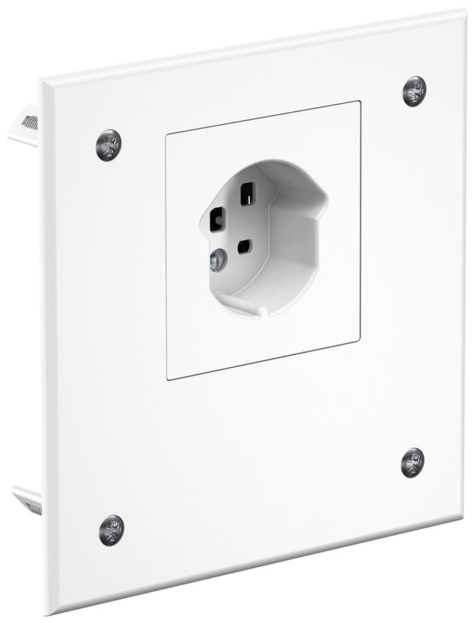 Schraubdeckel AGRO 130×130mm weiss mit 1×T25