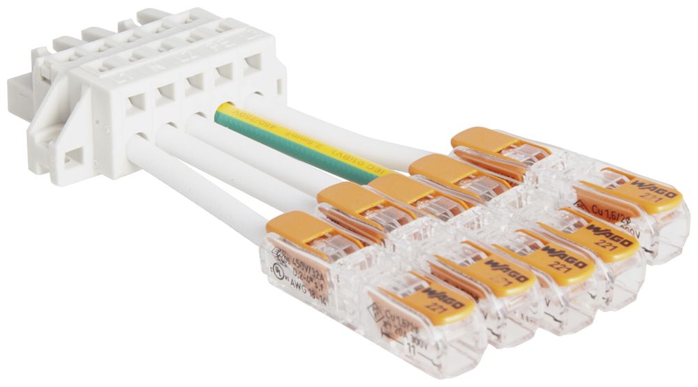 Einspeiser LEDVANCE TRUSYS FLEX End-Einspeisung 5-polig weiss