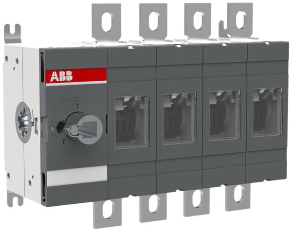 Sectionneur de charge ABB OT400E04, 4P 400A/690V, O-I