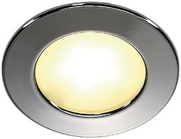 EB-LED-Downlight SLV DL 126, 12VDC 3W 150lm 3000K IP20 chrom