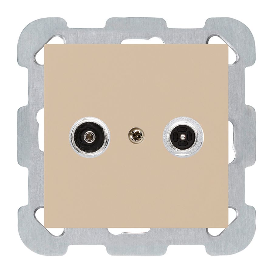 Prise antenne ENC kallysto R/TV montage B 19dB 2GHz beige