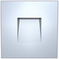 EB-LED-Wandleuchte DOTLUX EASYSTAIR 1.5W 70lm 3000K IP44 82×82mm Silber