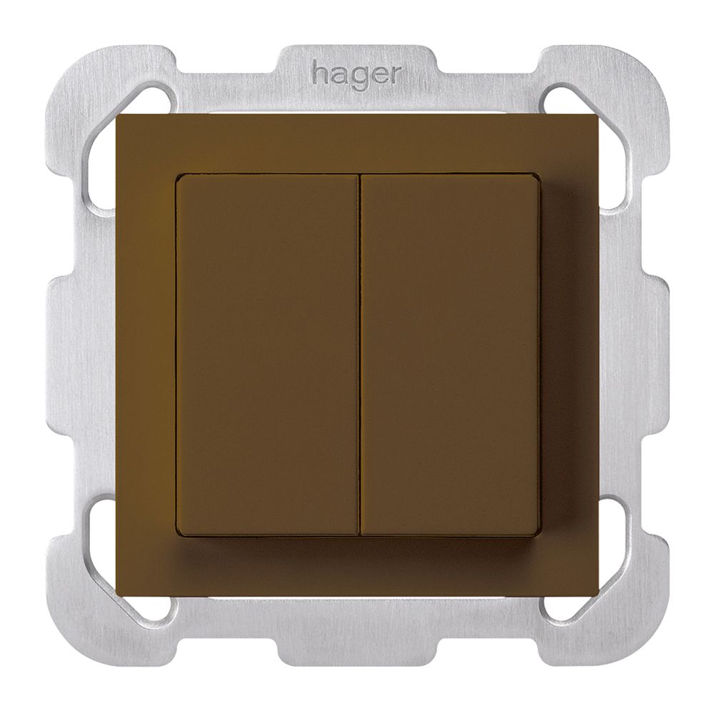 Interruttore INC kallysto 1/3+3/1P marrone