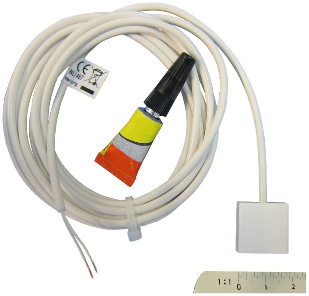 Glasbruchsensor digitalSTROM IC, passiver Piezosensor, 12 V, weiss