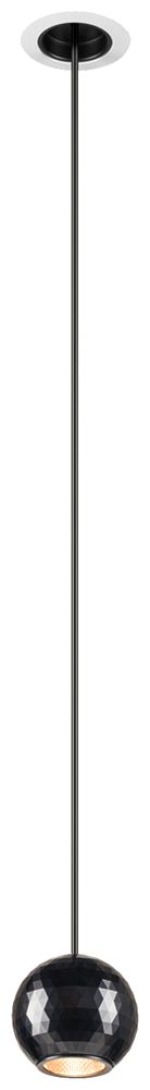 LED-Pendelleuchte SLV DYSKO 5W 500lm 2700K DIM Ø54mm weiss