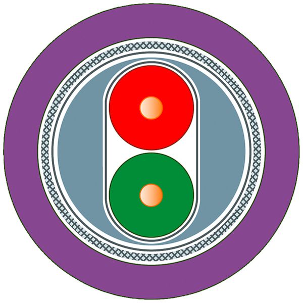 Cavo bus Siemens PROFIBUS FC Robust 1×2×0.65 schermato PUR Fca viola