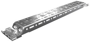 Profilschiene Rittal AX 2394.350 376mm 45.5×10mm grau