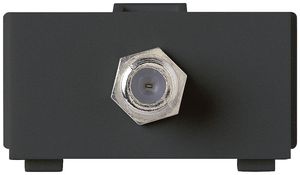 Modulo multimedia kallysto M3 con 1×connettore F nero