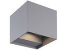 Applique LED Z-Licht cubo 10W 2×500lm 3000K IP65 alluminio