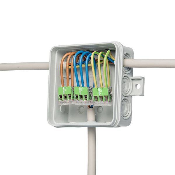 Boîte de dérivation AP Günther Spelsberg i 12-L GL 85×85×37mm IP55 gris clair