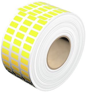 Étiquette Weidmüller THM MT30X auto-adhésive 12×6mm polyester jaune