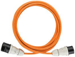 Verlängerung 5×4mm² 20m G-PUR CEE/CEE 7h 32A IP44 orange