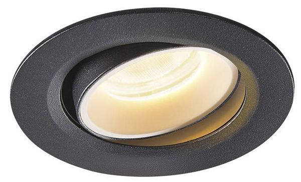 EB-LED-Downlight SLV NUMINOS MOVE XS, 7W 200mA 670lm 2700K 55° sz/ws