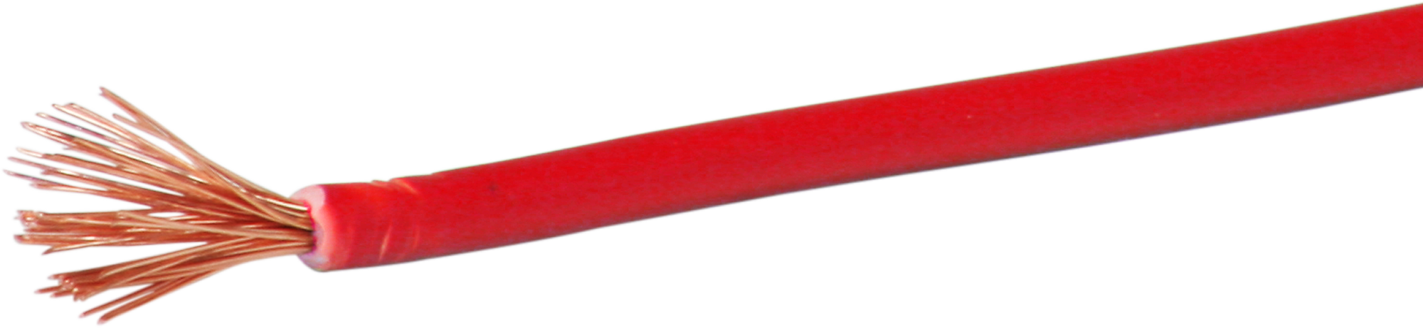 T-Litze 2.5mm² rot Eca, Spule à 100m