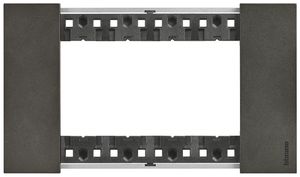 Telaio di copertura Living Now 4 moduli 147.5×86mm space