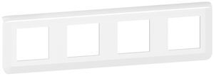 Abdeckrahmen MOS 4×2 Module horizontal weiss