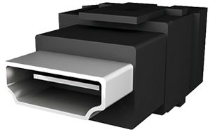 Modulo di accoppiamento BACHMANN HDMI 2.0 Keystone presa/presa