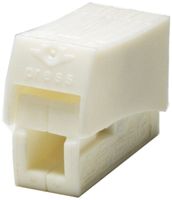 Verbindungsklemme Woertz 1P 0.5…2.5mm² weiss