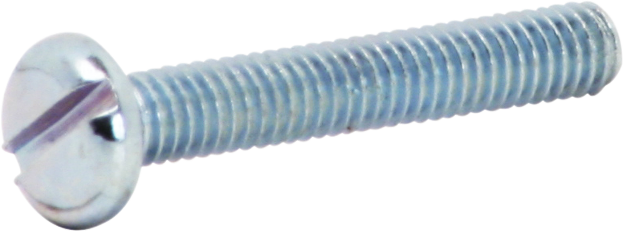 Flachkopfschraube M4×25mm verz.DIN 85A, (Pan-Head)