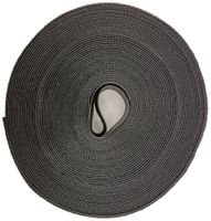 Klettband ELBRO doppelseitig 20mm×10m schwarz