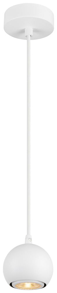 Pendelleuchte SLV LIGHT EYE 90 GU10 1×6W DIM Ø89mm weiss