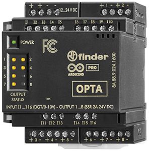 Module IN/OUT API AMD FINDER 8A.88 OPTA Arduino 12…24VDC DC 16×DI 8 16×AI 8×AO