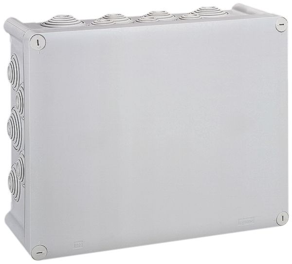 Abzweigdose PLEXO 360×270mm leer hellgrau