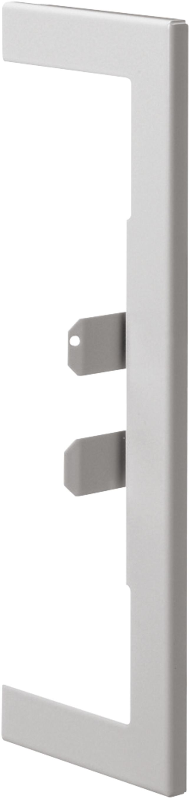 Abschlussblende Hager für BR 65×210mm Oberteil 2×80mm lichtgrau