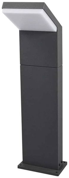 LED-Pollerleuchte ELBRO 9W 680lm 2200K IP54 mit Grundplatte anthrazit