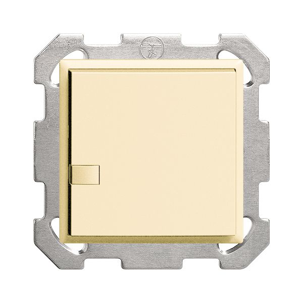 Variateur LED ENC EDIZIOdue ZEP FM sans LED 1×bouton 1×commande vanille