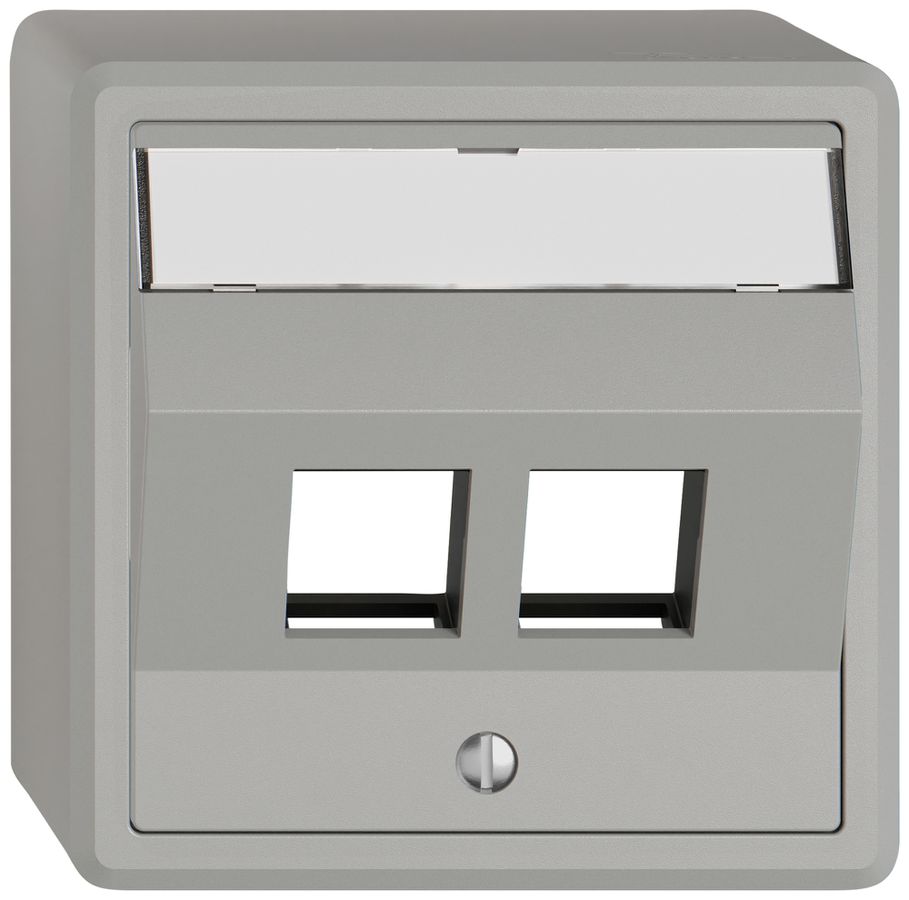 AP-Montageset EDIZIO.liv Keystone SNAPFIX® schräg 2× hgu