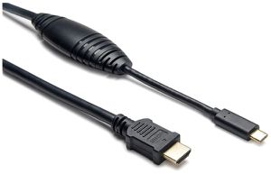 USB-C-HDMI-Kabel Ceconet 4K 600MHz 18Gb/s 2m schwarz