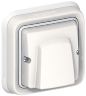 UP-Kabelausgang PLEXO 16A 250V weiss mit Zugentlastung