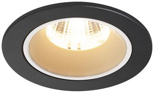 LED-Downlight SLV NUMINOS S 8.6W 720lm 2700K 40° DIM Ø80×52mm sz/ws