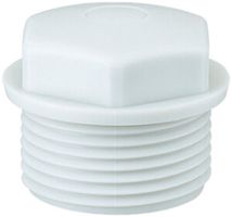 Würgenippel PE M63 hellgrau