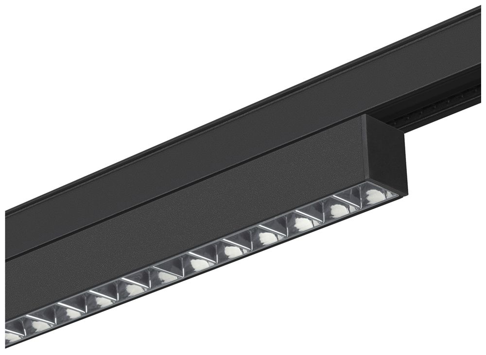 Spot LED SLV IN-LINE 22 7.3W 650lm 940 35° DALI 48V AD 220×22mm nero